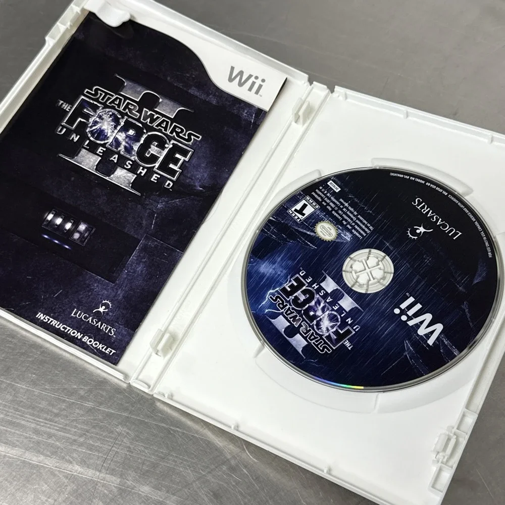 Star Wars:‎ The Force Unleashed II Nintendo Wii 2010 Case Manual